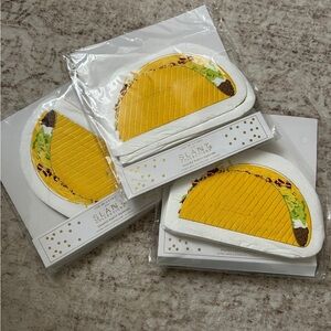 Slant Collection Yellow Taco Party Napkins